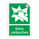 Glass zerbrechen