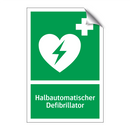 Halbautomatischer Defibrillator