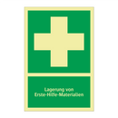 Lagerung von Erste-Hilfe-Materialien