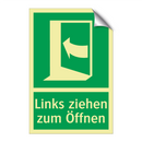 Links ziehen zum Öffnen