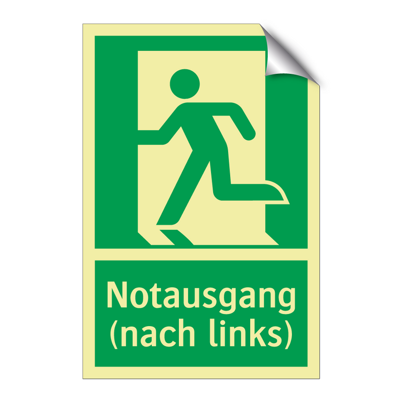 Notausgang (nach links)
