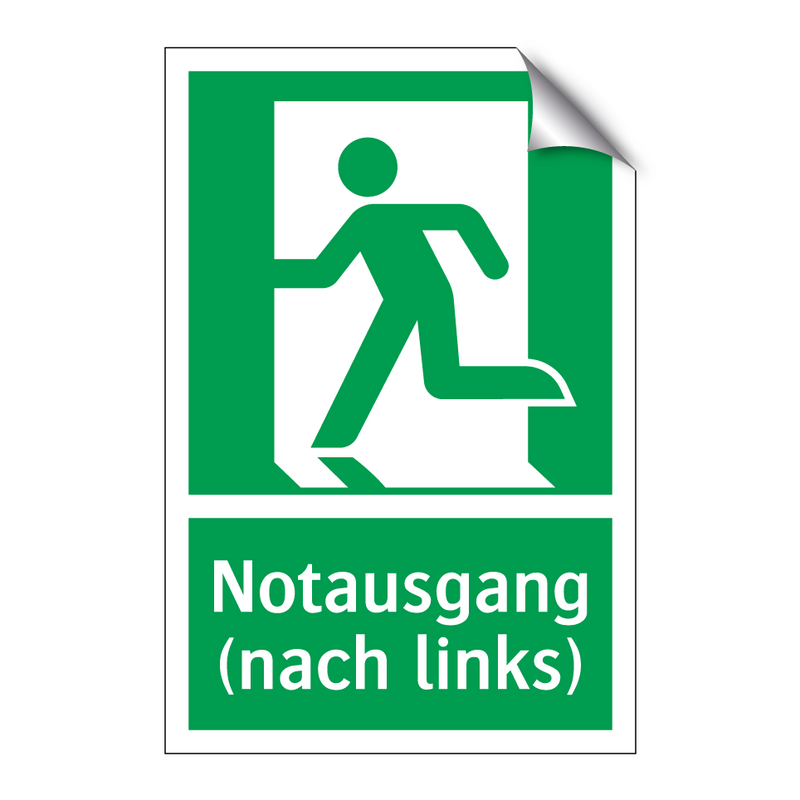 Notausgang (nach links)