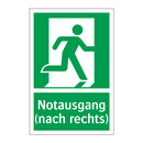 Notausgang (nach rechts)