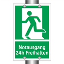Notausgang 24h Freihalten