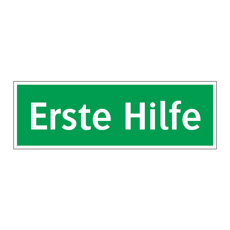 Kauf Erste Hilfe schild | SignOnline | DE-E99