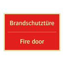 Brandschutztüre - Fire door