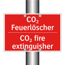 CO₂ Feuerlöscher - CO₂ fire extinguisher