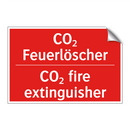 CO₂ Feuerlöscher - CO₂ fire extinguisher