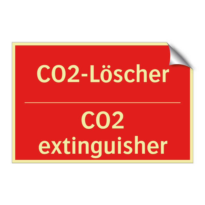 CO2-Löscher - CO2 extinguisher