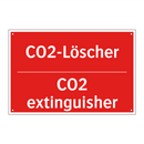 CO2-Löscher - CO2 extinguisher