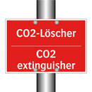 CO2-Löscher - CO2 extinguisher