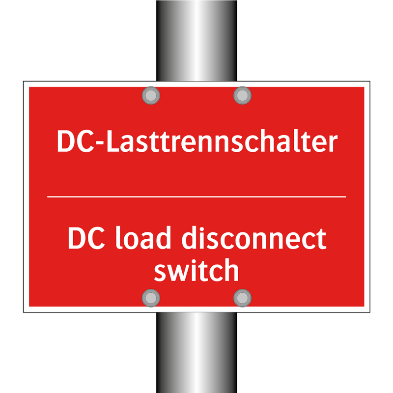 DC-Lasttrennschalter - DC load disconnect switch