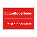 Doppelbodenheber - Raised floor lifter