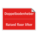 Doppelbodenheber - Raised floor lifter