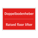 Doppelbodenheber - Raised floor lifter