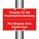 Eingang für die Feuerwehrverbindung/.../ - Fire Brigade Inlet Connection