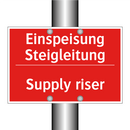 Einspeisung Steigleitung - Supply riser