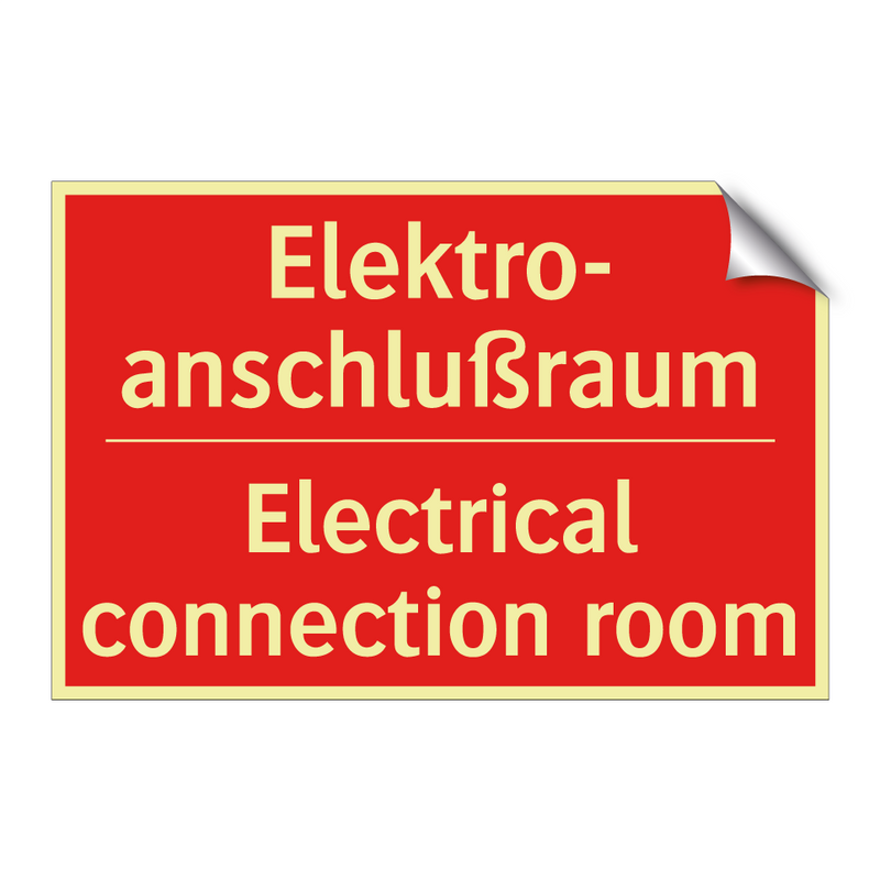 Elektro- anschlußraum - Electrical connection room