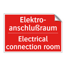 Elektro- anschlußraum - Electrical connection room