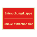 Entrauchungsklappe - Smoke extraction flap