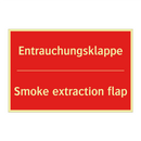 Entrauchungsklappe - Smoke extraction flap