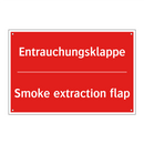 Entrauchungsklappe - Smoke extraction flap