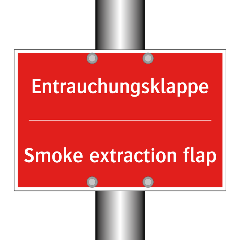 Entrauchungsklappe - Smoke extraction flap