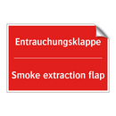 Entrauchungsklappe - Smoke extraction flap