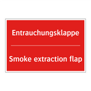 Entrauchungsklappe - Smoke extraction flap