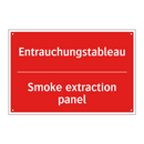 Entrauchungstableau - Smoke extraction panel
