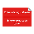 Entrauchungstableau - Smoke extraction panel