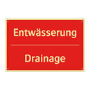 Entwässerung - Drainage