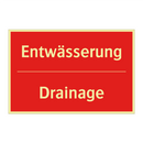 Entwässerung - Drainage