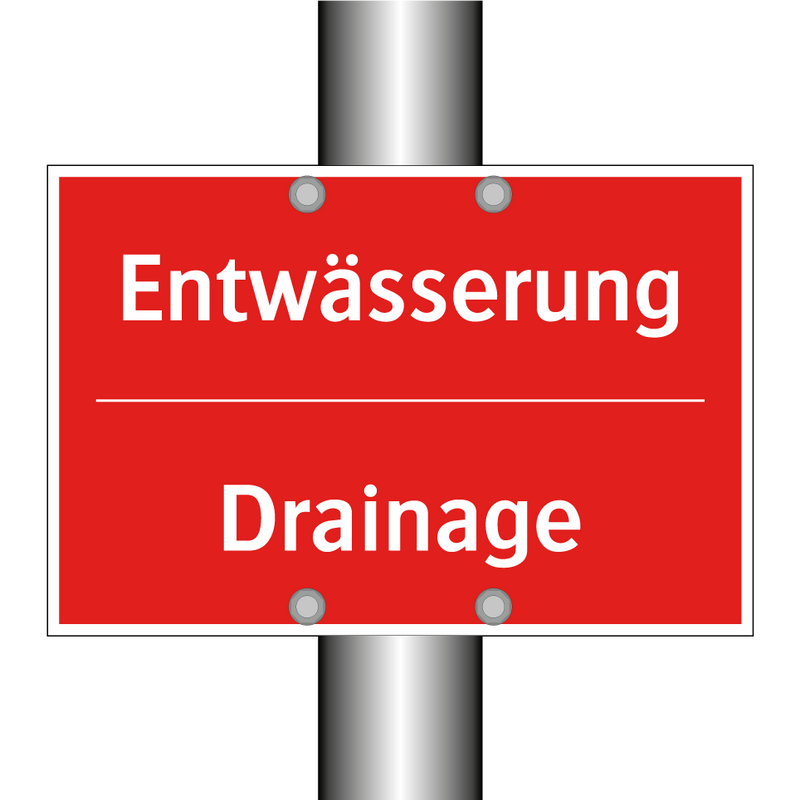 Entwässerung - Drainage