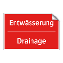 Entwässerung - Drainage
