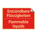 Entzündbare Flüssigkeiten - Flammable liquids
