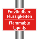 Entzündbare Flüssigkeiten - Flammable liquids