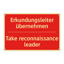 Erkundungsleiter übernehmen - Take reconnaissance leader