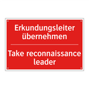 Erkundungsleiter übernehmen - Take reconnaissance leader