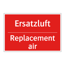 Ersatzluft - Replacement air