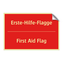 Erste-Hilfe-Flagge - First Aid Flag