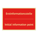 Erstinformationsstelle - Initial information point