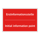 Erstinformationsstelle - Initial information point