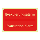 Evakuierungsalarm - Evacuation alarm