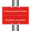 Evakuierungsplan-Drucker - Evacuation map printer