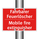 Fahrbarer Feuerlöscher - Mobile fire extinguisher