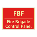 FBF - Fire Brigade Control Panel