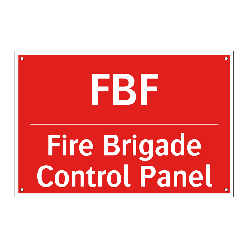 FBF - Fire Brigade Control Panel