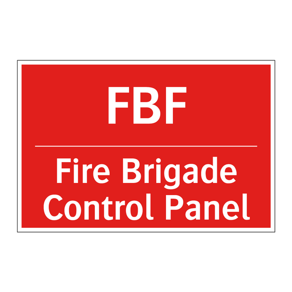 FBF - Fire Brigade Control Panel