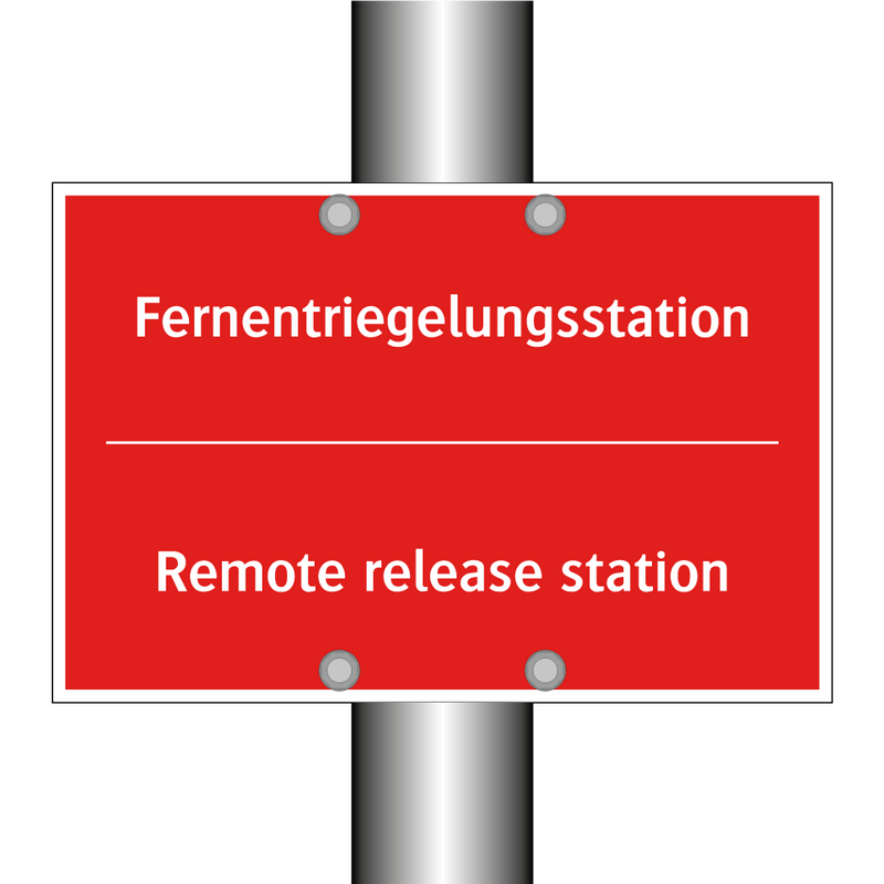 Fernentriegelungsstation - Remote release station